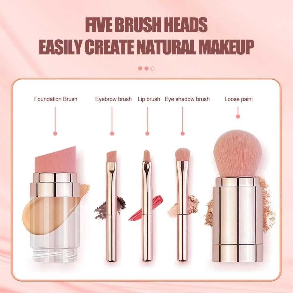 5 in 1 Makeup Brush